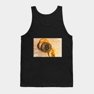 Crypto btc logo Tank Top